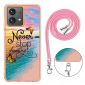 Coque Moto G84 5G Never Stop Dreaming à cordon