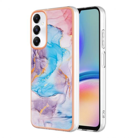 Samsung Galaxy A05s - Coque marbre coloré bleu