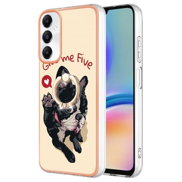 Samsung Galaxy A05s - Coque Give Me Five Dog avec Support Anneau