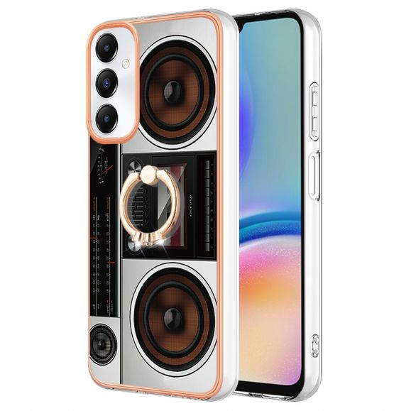 Samsung Galaxy A05s - Coque Rétro Sound avec Support Anneau