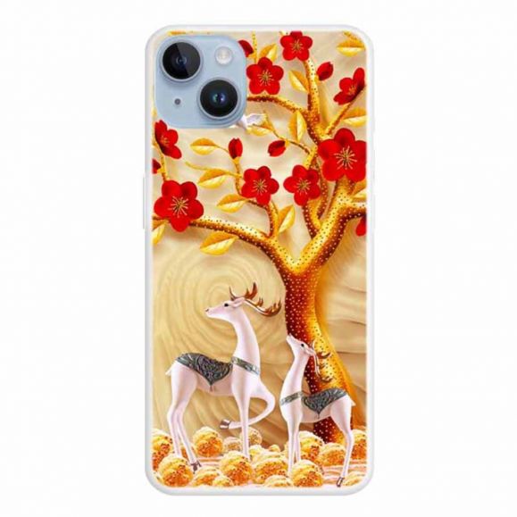 iPhone 15 - Coque Cerf sika