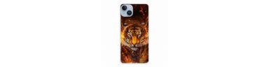 iPhone 15 - Coque Tigre de feu