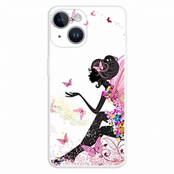 iPhone 15 - Coque Femme Papillon