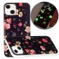 Coque iPhone 15 Luminous Fleurs