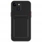 Coque iPhone 15 en silicone porte-carte