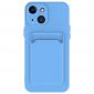 Coque iPhone 15 en silicone porte-carte