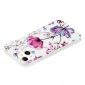 Coque iPhone 15 fleur violette