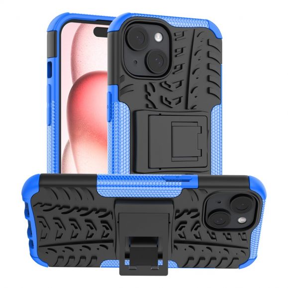 iPhone 15 - Coque Antidérapante avec Support Intégré