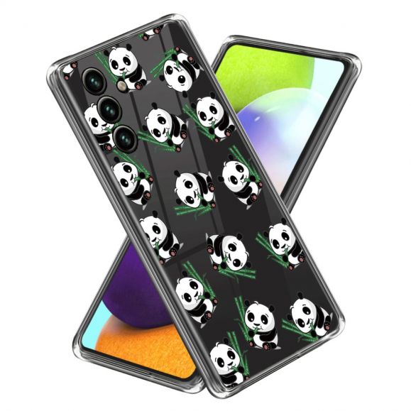 Samsung Galaxy A25 5G - Coque Happy Pandas