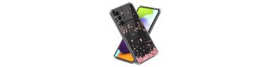 Samsung Galaxy A25 5G - Coque pétales de fleurs