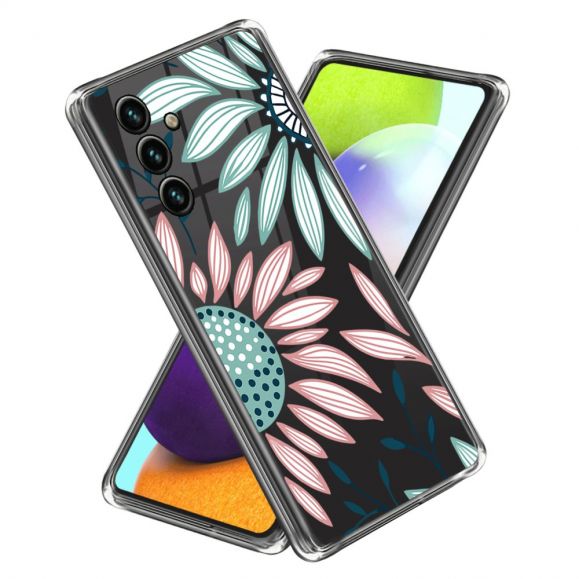 Samsung Galaxy A25 5G - Coque Daisy fleurs