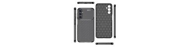 Samsung Galaxy A25 5G - Coque style fibre de carbone