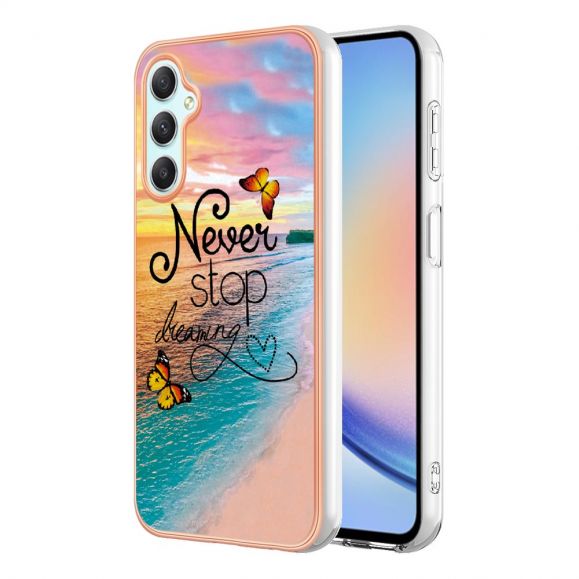 Samsung Galaxy A25 5G - Coque Never Stop Dreaming