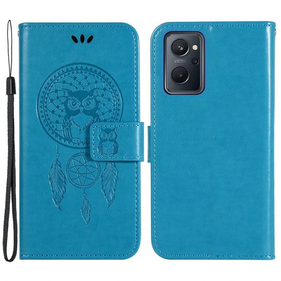 Housse Oppo A96 hibou attrape rêves