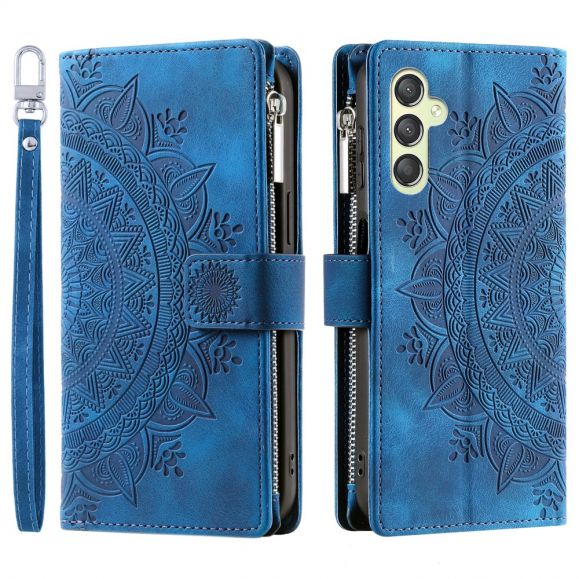 Étui Samsung Galaxy A25 5G Flip Cover Mandala Porte-Cartes