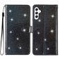 Housse Samsung Galaxy A25 5G style paillettes à lanière