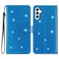 Housse Samsung Galaxy A25 5G style paillettes à lanière