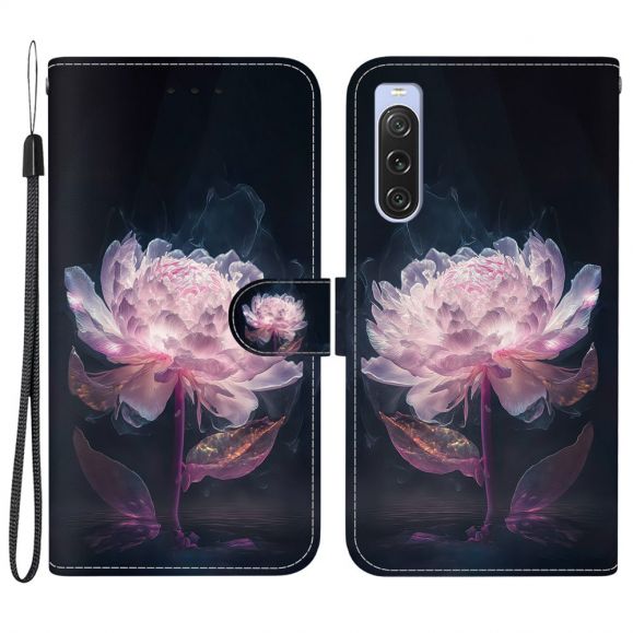 Sony Xperia 10 V - Housse Lotus Nocturne