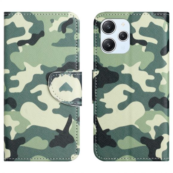 Housse Xiaomi Redmi 12 / 12 5G / Poco M6 Pro Camouflage Militaire