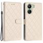 Housse Xiaomi Redmi 13C / Poco C65 Quadrillage Chic avec Lanière