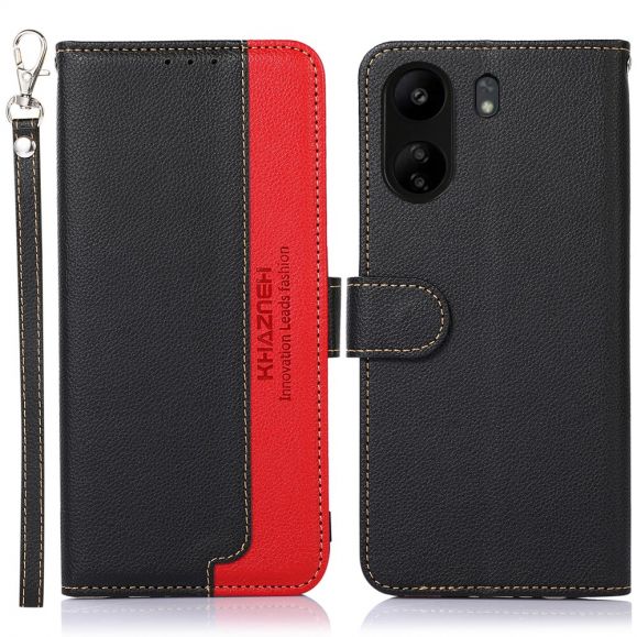 Housse Xiaomi Redmi 13C / Poco C65 KHAZNEH coutures apparentes