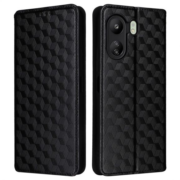 Housse Xiaomi Redmi 13C / Poco C65 flip cover design géométrie