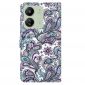 Housse Xiaomi Redmi 13C / Poco C65 Paisley Fleur 01