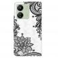 Housse Xiaomi Redmi 13C / Poco C65 Fleurs Dentelle