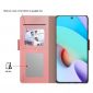 Housse Xiaomi Redmi 13C / Poco C65 premium porte cartes avec miroir