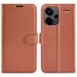 Housse Xiaomi Redmi Note 13 Pro Plus 5G portefeuille style cuir