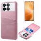 Coque Poco X6 Pro Porte Cartes Simili Cuir Basique