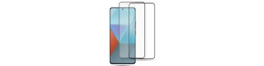 Xiaomi Redmi Note 13 Pro 5G - Protections d'écran en verre trempé Full Size (2 pièces)