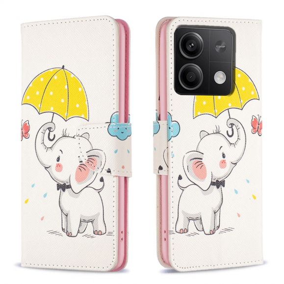 Xiaomi Redmi Note 13 - Housse Parapluie et éléphant