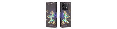 Xiaomi Redmi Note 13 - Housse Papillon et bijoux