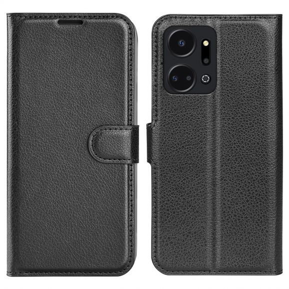 Honor X7a - Housse portefeuille style cuir