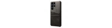 Samsung Galaxy S24 Ultra - Coque Porte Cartes Simili Cuir Basique