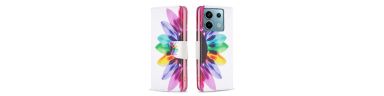 Xiaomi Redmi Note 13 Pro 5G / Poco X6 - Housse pétales colorés