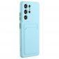 Coque Samsung Galaxy S24 Ultra silicone porte-carte