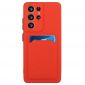 Coque Samsung Galaxy S24 Ultra silicone porte-carte