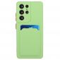 Coque Samsung Galaxy S24 Ultra silicone porte-carte