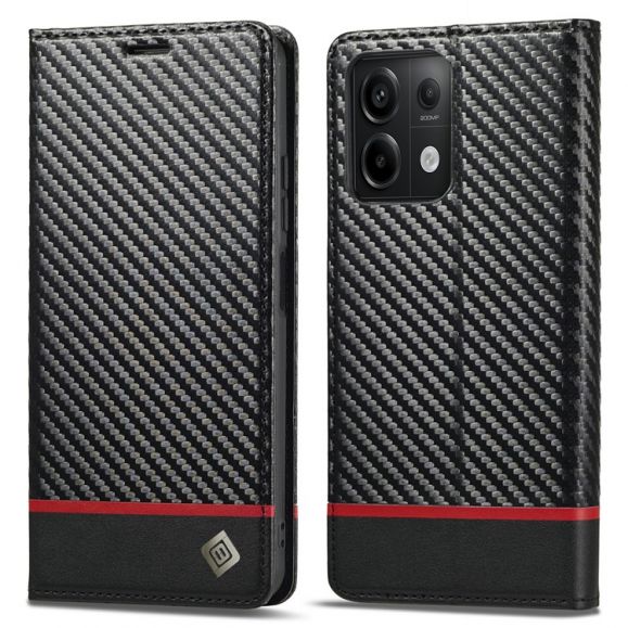 Xiaomi Redmi Note 13 Pro 5G / Poco X6 - Étui texture fibre de carbone