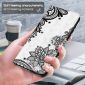 Samsung Galaxy S24 Plus - Housse Fleurs Dentelle