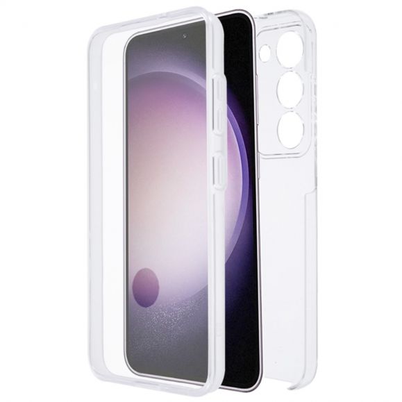 Samsung Galaxy S24 Plus - Coque Avant et Arrière Transparente