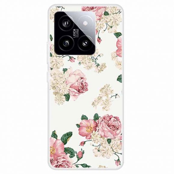 Coque Xiaomi 14 Fleurs