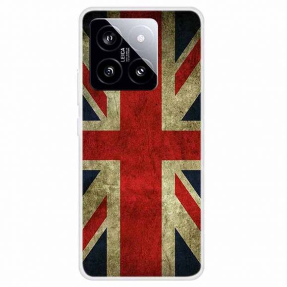 Xiaomi 14 - Coque Drapeau Anglais