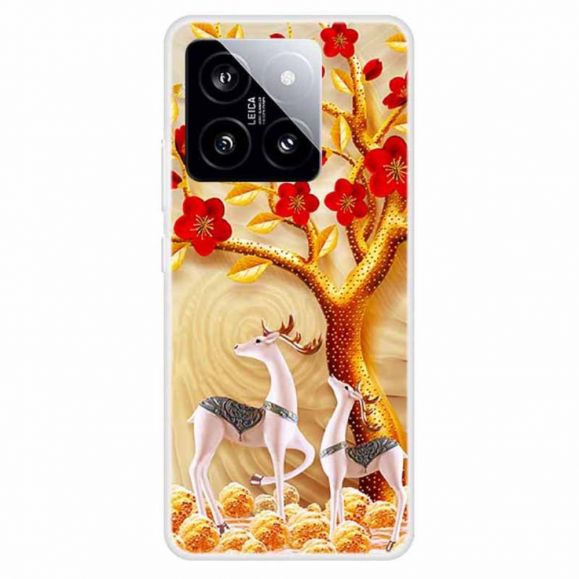 Xiaomi 14 - Coque Cerf sika