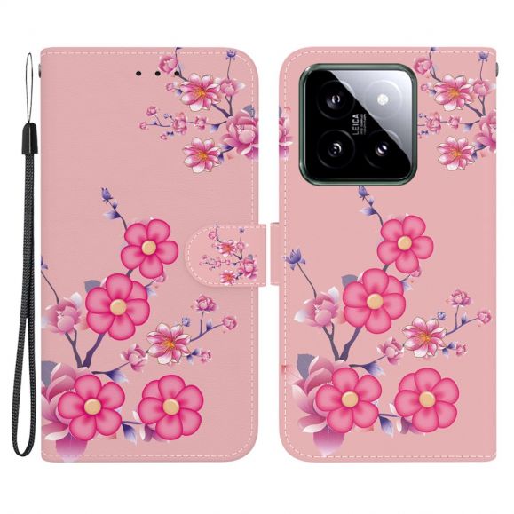 Housse Xiaomi 14 Fleurs de Prunier