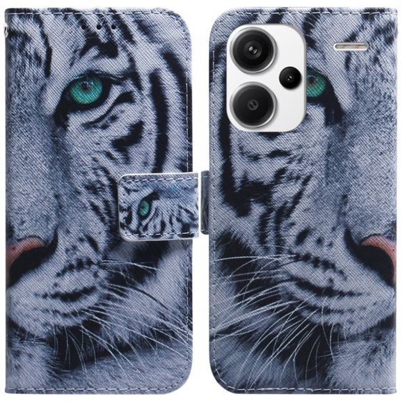 Xiaomi Redmi Note 13 Plus 5G - Étui motif tigre