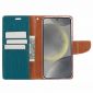 Housse Samsung Galaxy S24 Mercury Canvas Portefeuille