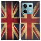 Housse Xiaomi Redmi Note 13 Pro 5G / Poco X6 Drapeau Anglais Vintage